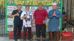 Jumat Berkah Wartawan Pekan ke-83 Jangkau Warga Ciputat hingga Bekasi, Puluhan Paket Makanan Dibagikan