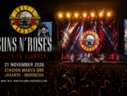 Guns N’ Roses Siap Guncang Jakarta, Konser Dijadwalkan Digelar November 2026